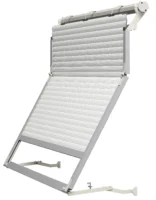 Elektrische Garagentor mit Öffnungsmechanismus